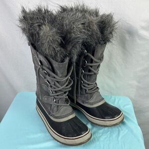 Sorel Joan of Arctic lace up winter boots women’s size 7.5